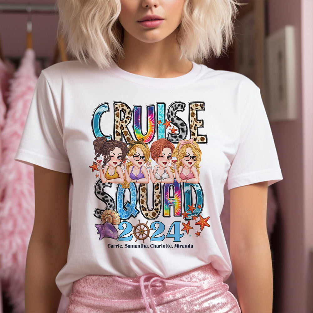 Cruise Squad 2024 - Personalized Cruising T-shirt And Hoodie
