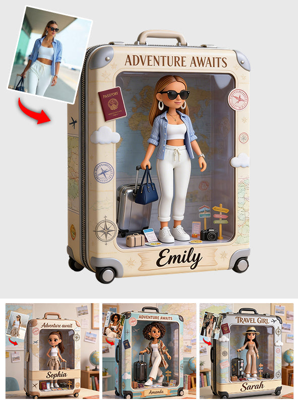 Custom Any Photo - Personalized Travelling Custom Shaped Acrylic Plaque