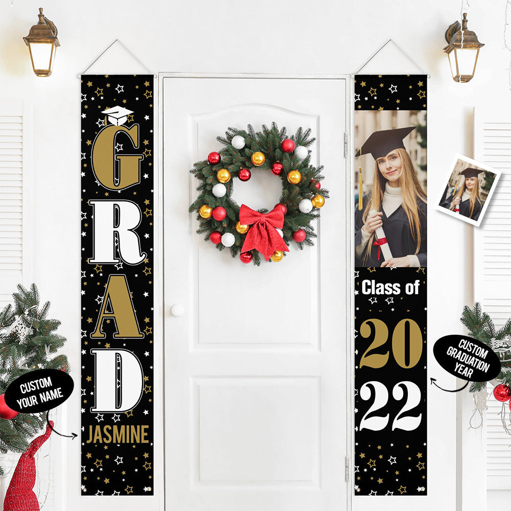 Graduation Party Decorations Supplies - Personalized Daughter Door Banner