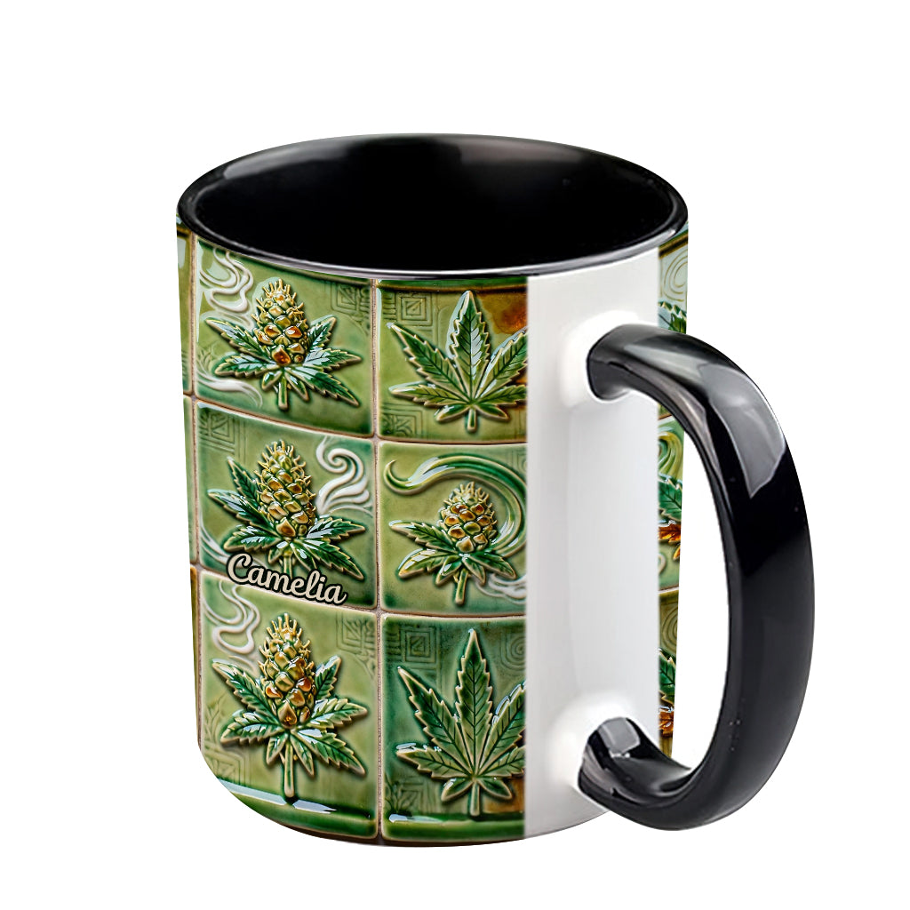 It's 420 Somewhere - Personalized Weed Accent Mug