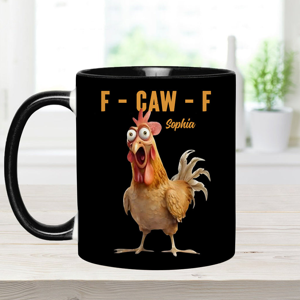 F-Claw - Personalized Chicken Accent Mug