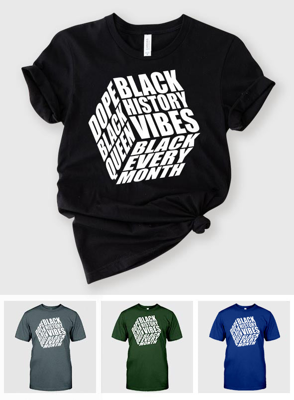 Black History - Personalized African American T-shirt And Hoodie
