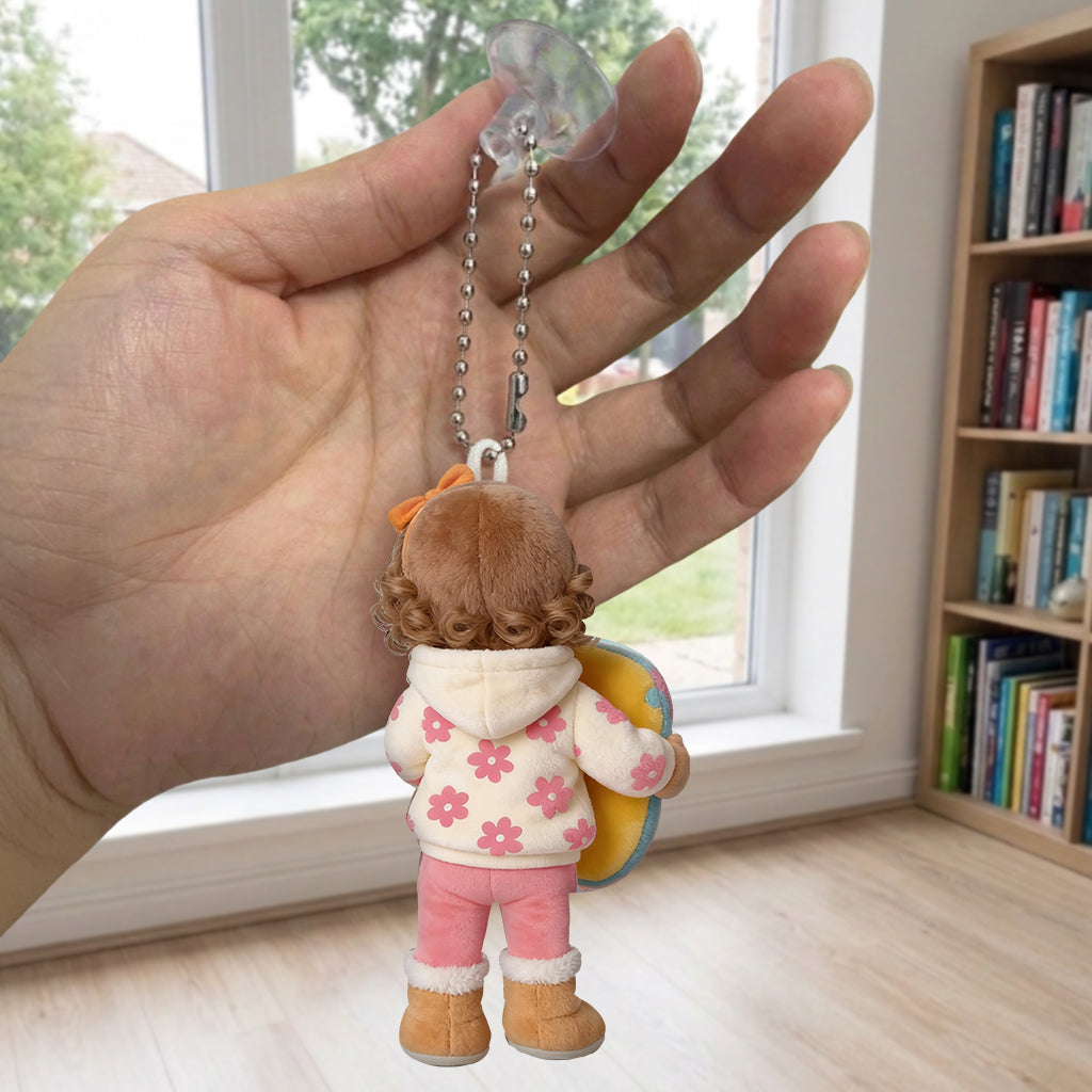 Custom Any Photo - Personalized Kid Plush Keychain