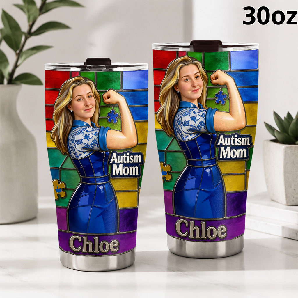 Autism Awareness - Personalized Autism Awareness Tumbler