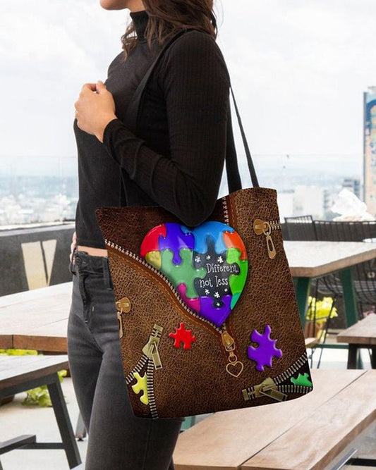 Autism Awareness : Different Not Less - Tote Bag 0921