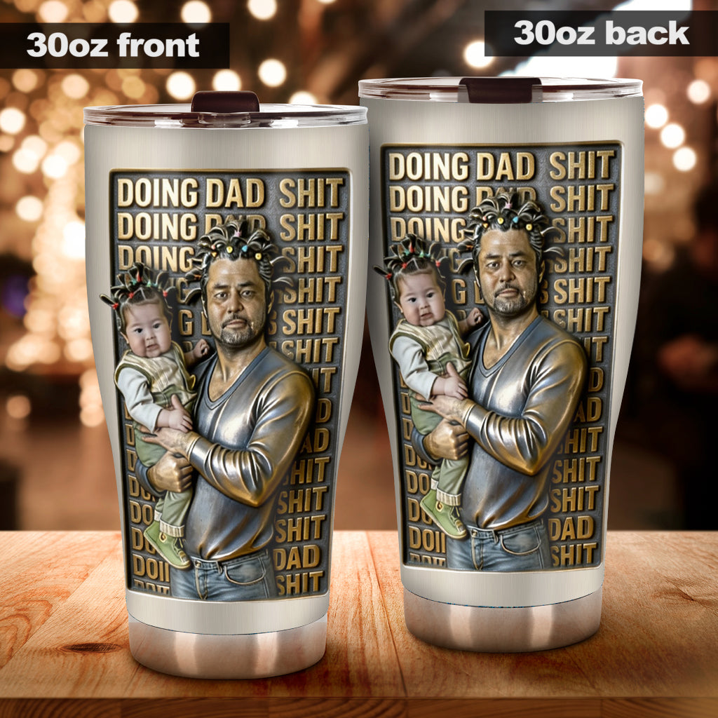 Funny Dad Gifts - Personalized Father Tumbler With Gift Box