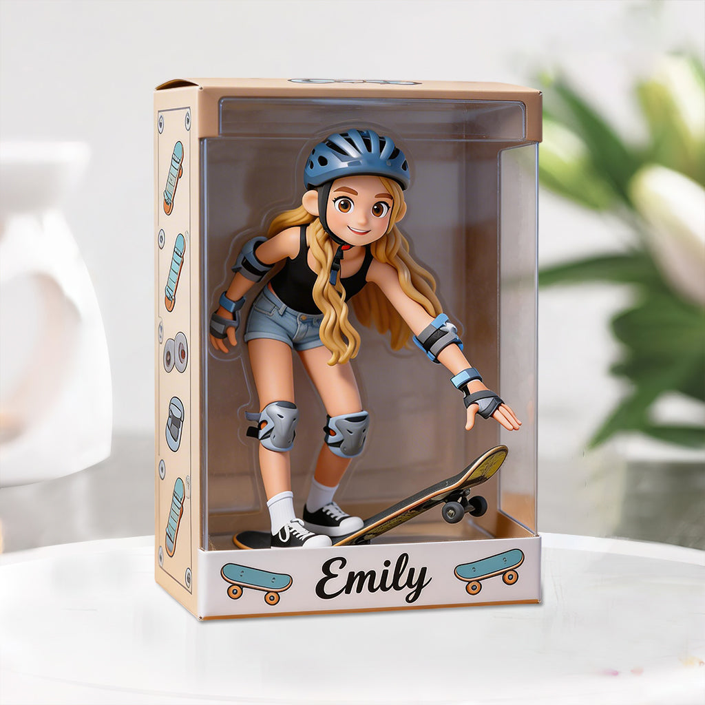 Any Photo - Personalized Skateboarding Custom Shaped Acrylic Plaque