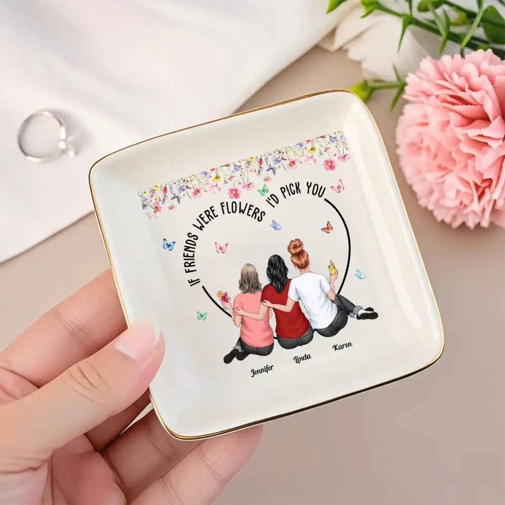 Personalized Jewelry Dish Gift for Sister or Best Friend
