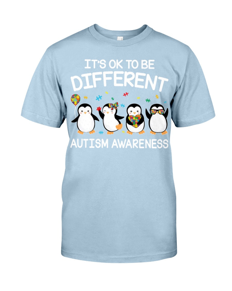 It's Ok To Be Different - Autism Awareness T-shirt and Hoodie 0921