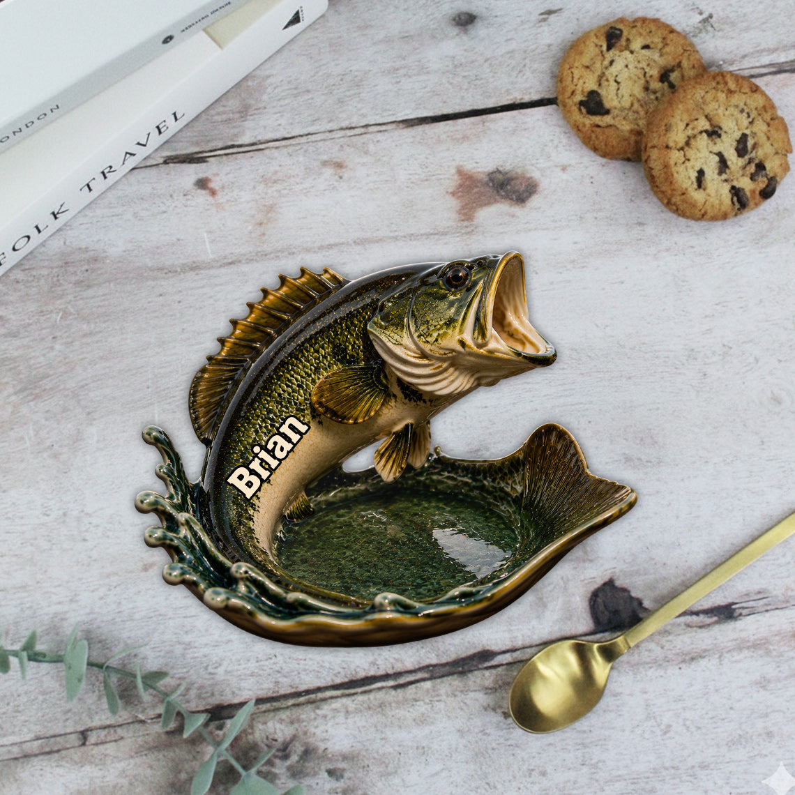 Fishing Bait Tray - Personalized Fishing Catch-All Tray