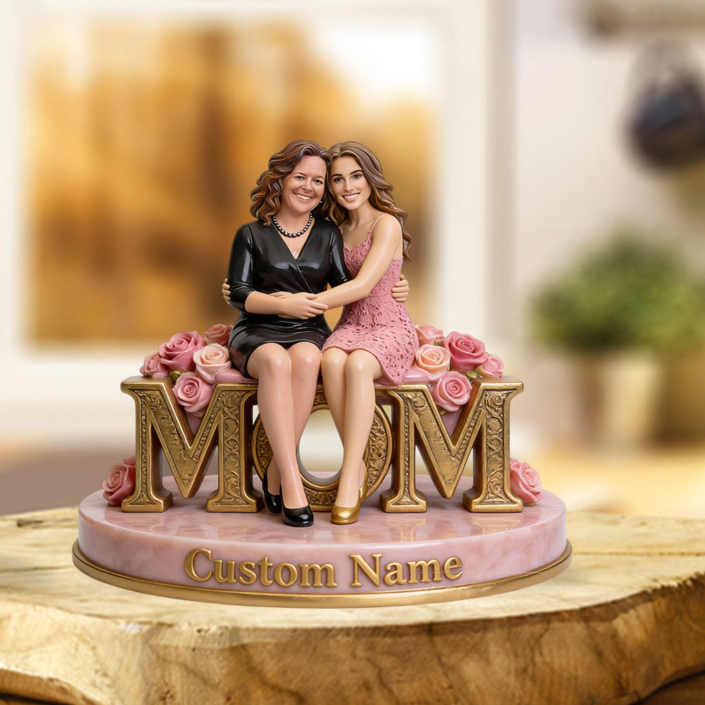 Custom Photo Gift For Mother/ Grandma... - Personalized Mother Custom Shaped Acrylic Plaque