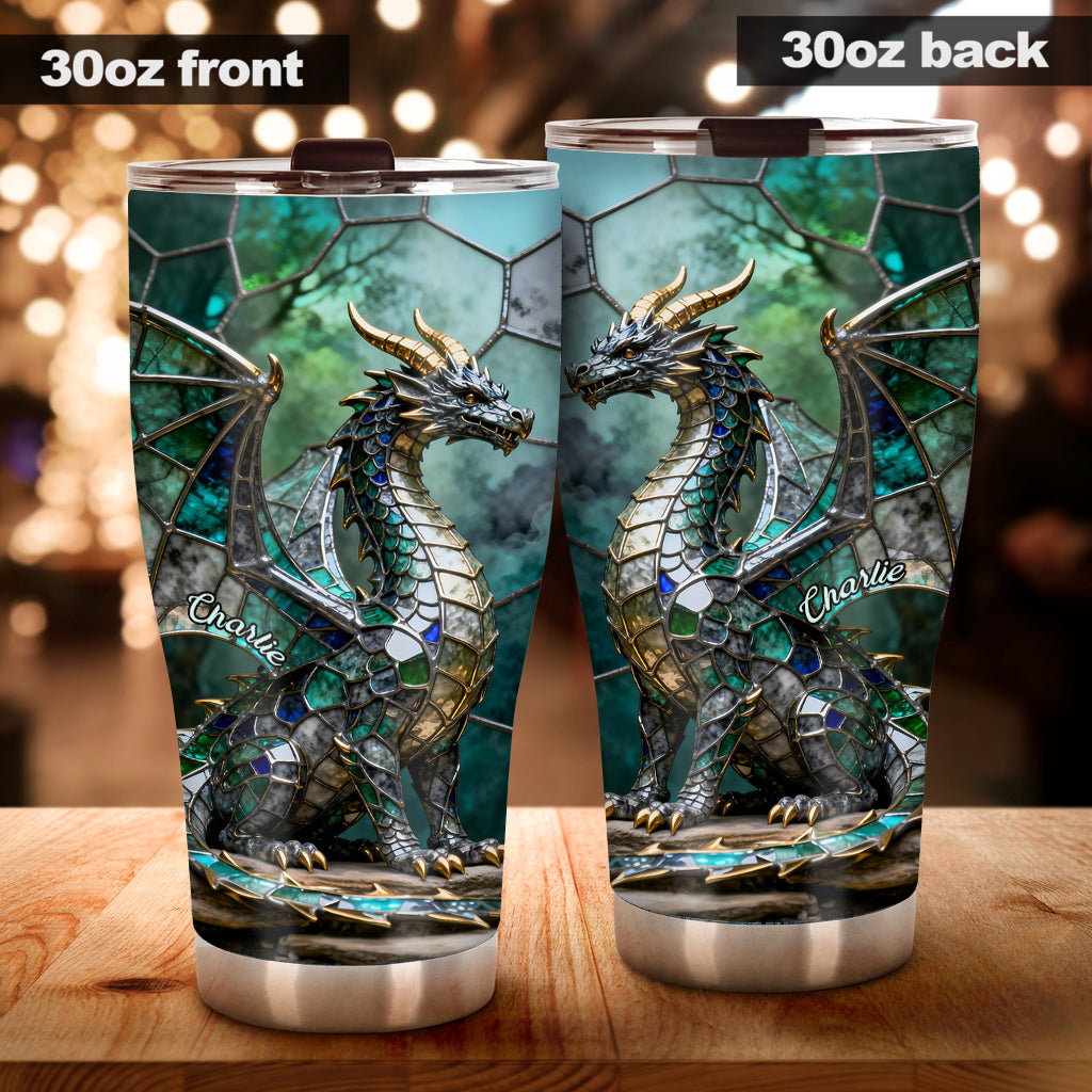 Lord Of The Skies - Personalized Dragon Tumbler