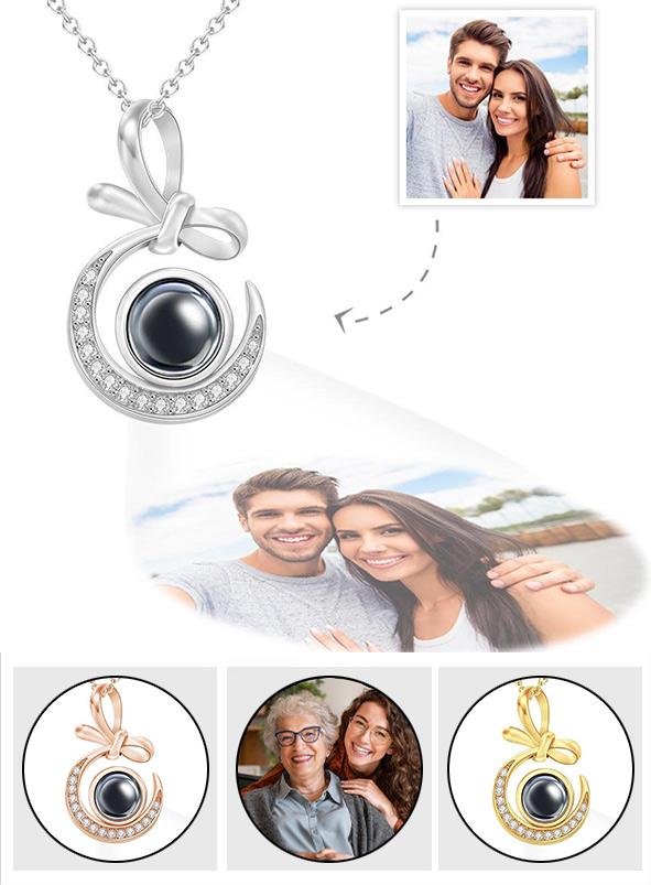 Personalized Unique Design Custom Projection Charm - gift for who lost a loved one