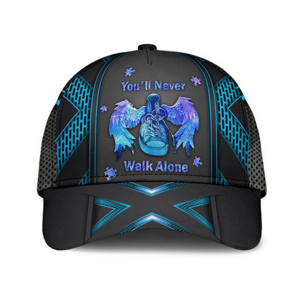 You Will Never Walk Alone - Autism Awareness Classic Cap 0921