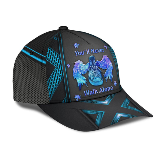 You Will Never Walk Alone - Autism Awareness Classic Cap 0921