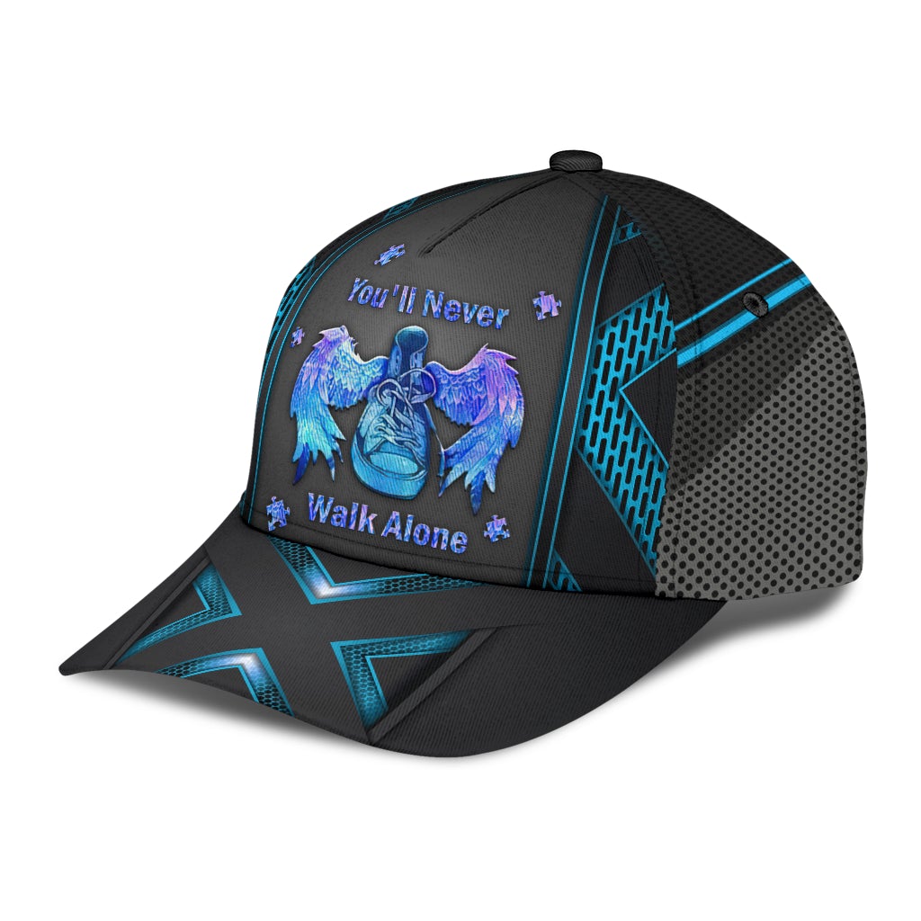 You Will Never Walk Alone - Autism Awareness Classic Cap 0921