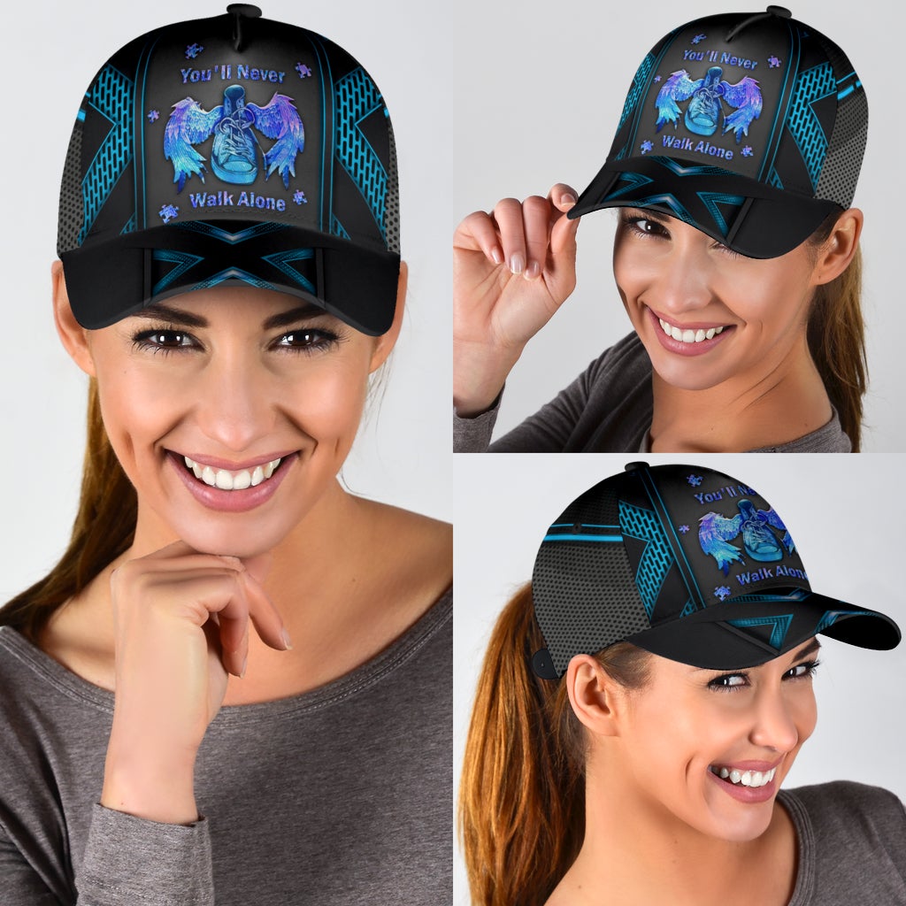 You Will Never Walk Alone - Autism Awareness Classic Cap 0921