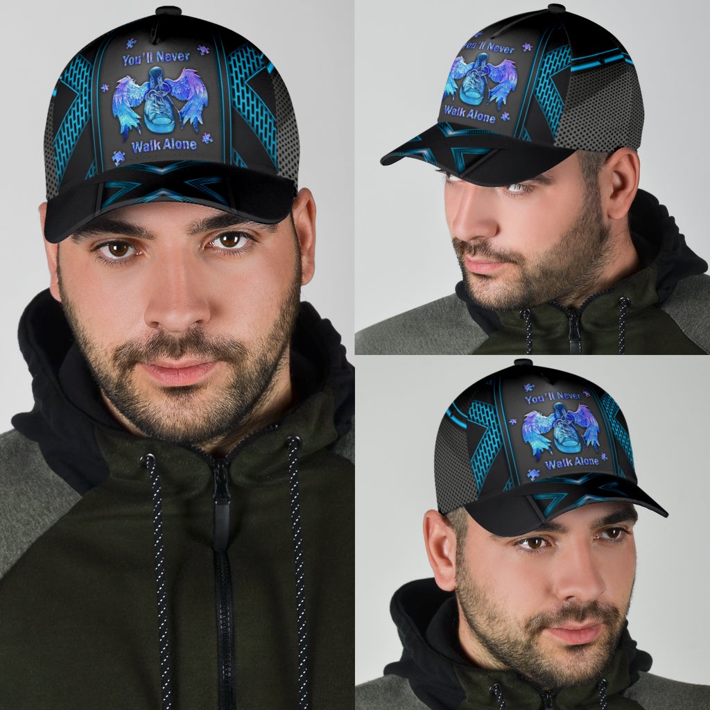 You Will Never Walk Alone - Autism Awareness Classic Cap 0921