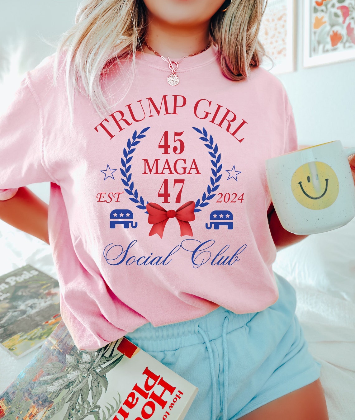 Trump Girl Shirt, Retro Political Shirt, Taking Back America Shirt, Trump Social Club T Shirt, Election Season Shirt, Trump Lover Gift T-shirt & Hoodie
