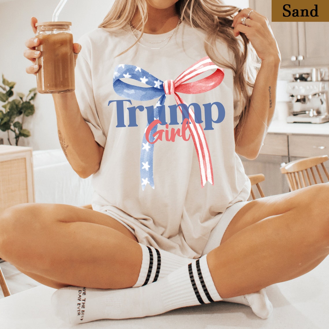 Trump Girl Coquette Shirt, Republican Election Shirt, Retro 4Th Of July Shirt, Coquette Bow Tee, Patriotic Conservative Shirt, Pro-Trump Shirt T-shirt & Hoodie