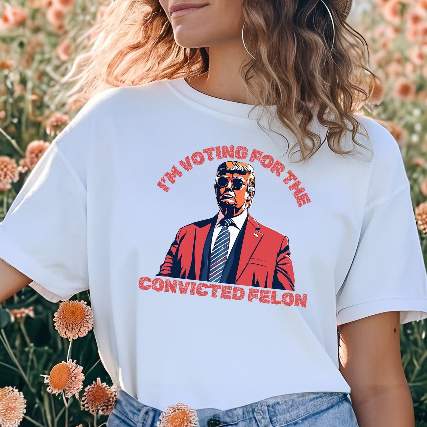 Trump Shirt, Convicted Felon Donald Trump President Shirt, Republican T Shirt, Voting Shirt, MAGA 2024 Tee, Trump Election MAGA Shirt Pro America T-shirt & Hoodie