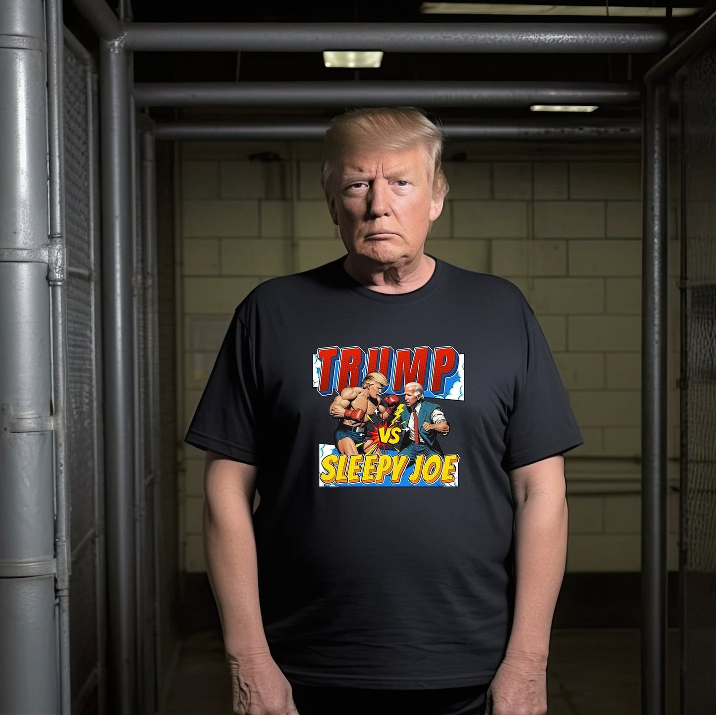 Trump vs Sleepy Joe T-shirt & Hoodie 0924