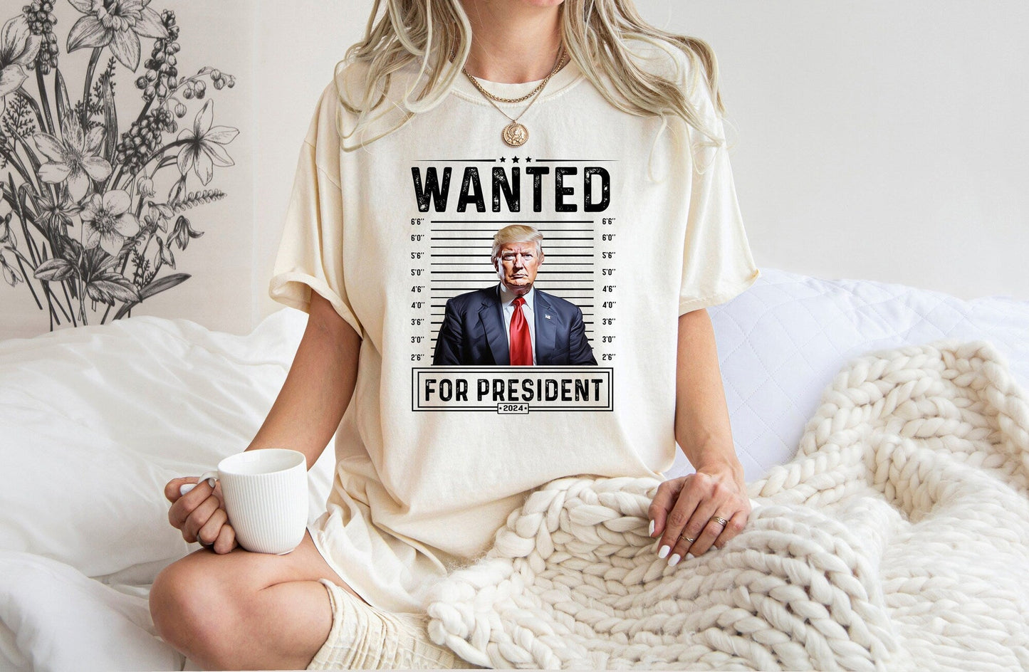 Wanted For President 2024 T Shirt Donald Trump Shirt, Wanted Trump Shirt, President Trump Shirt, For President 2024 Shirt, Republican Shirt T-shirt & Hoodie