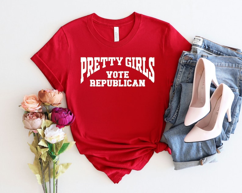 Pretty Girls Vote Republican Shirt, 2024 Election T-Shirt T-shirt & Hoodie