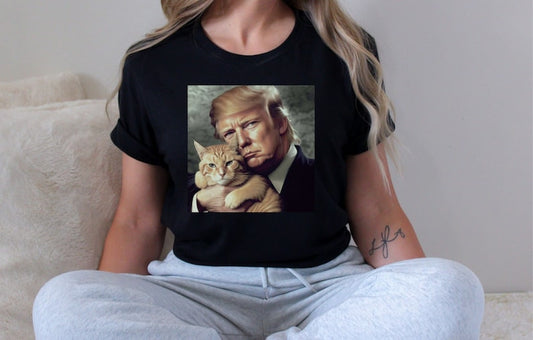 Trump and Cat T-shirt & Hoodie 0924