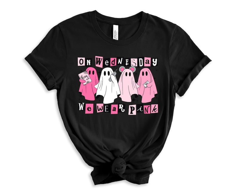 On Wednesday We Wear Pink - Halloween Halloween T-shirt & Hoodie 0924