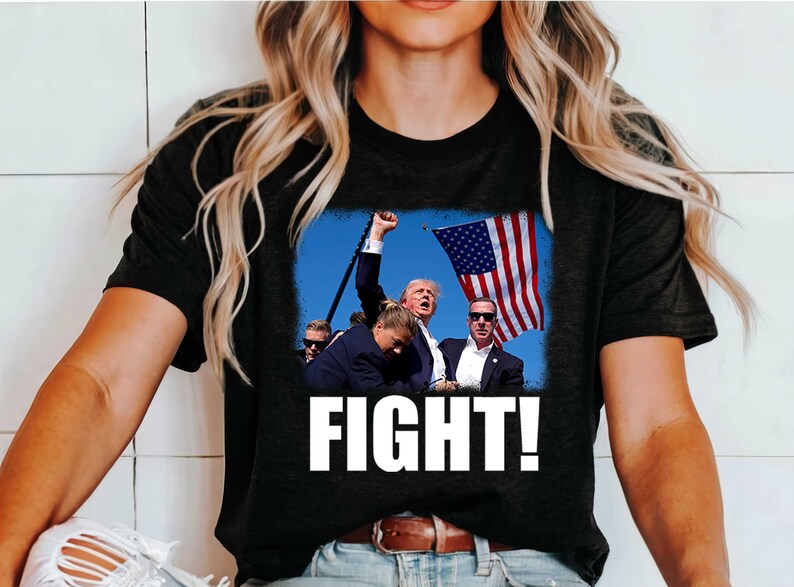 Trump Fight T-shirt & Hoodie 0924