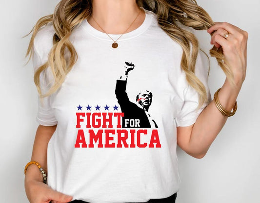 Trump Fight For America T-shirt & Hoodie 0924