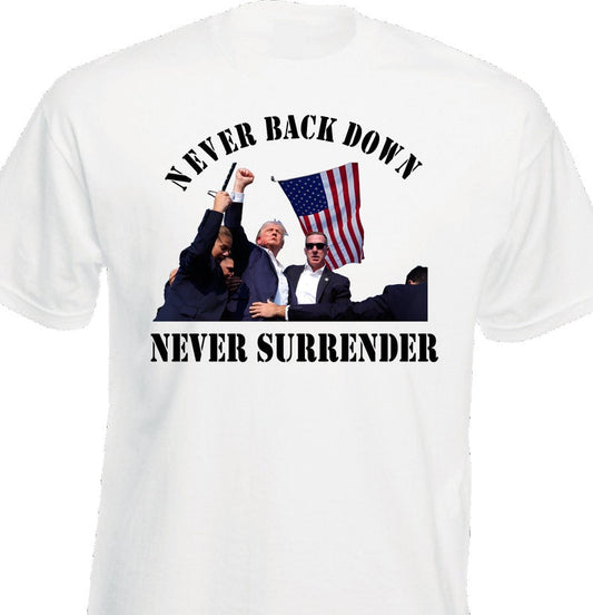 Trump Never Surrender T-shirt & Hoodie 0924