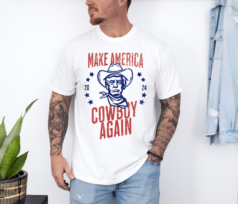Make America Cowboy Again T-shirt & Hoodie 0924