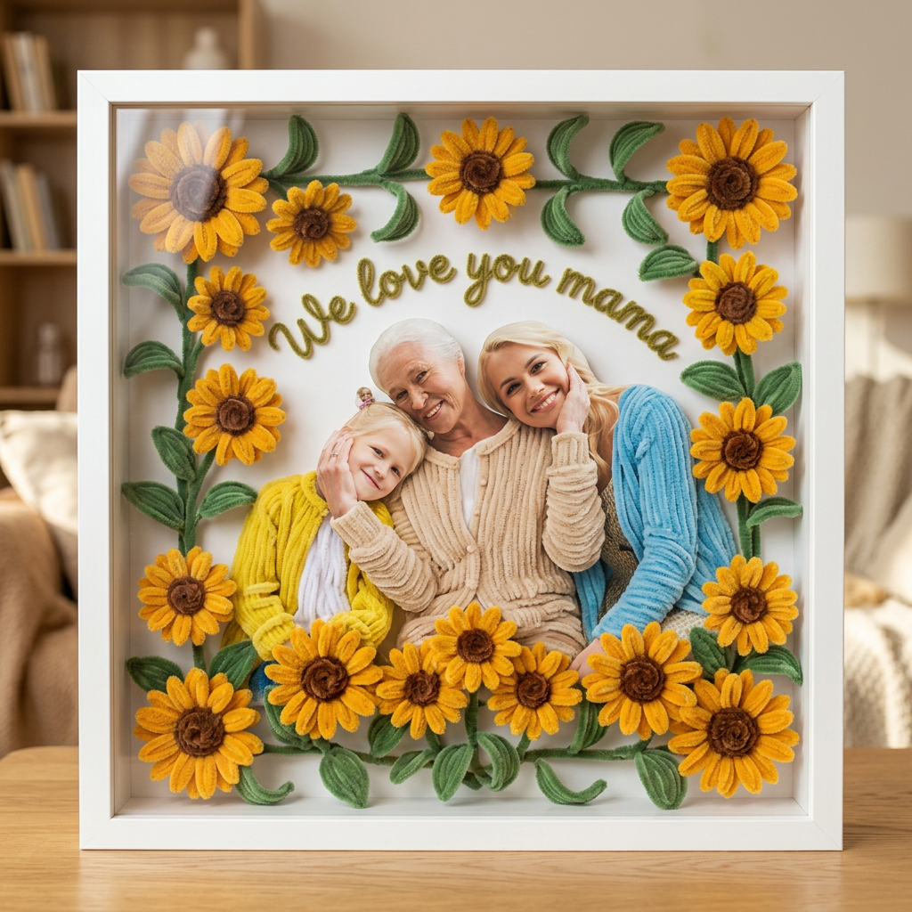 Mother Gift Idea - Personalized Mother Custom Shaped Acrylic Plaque