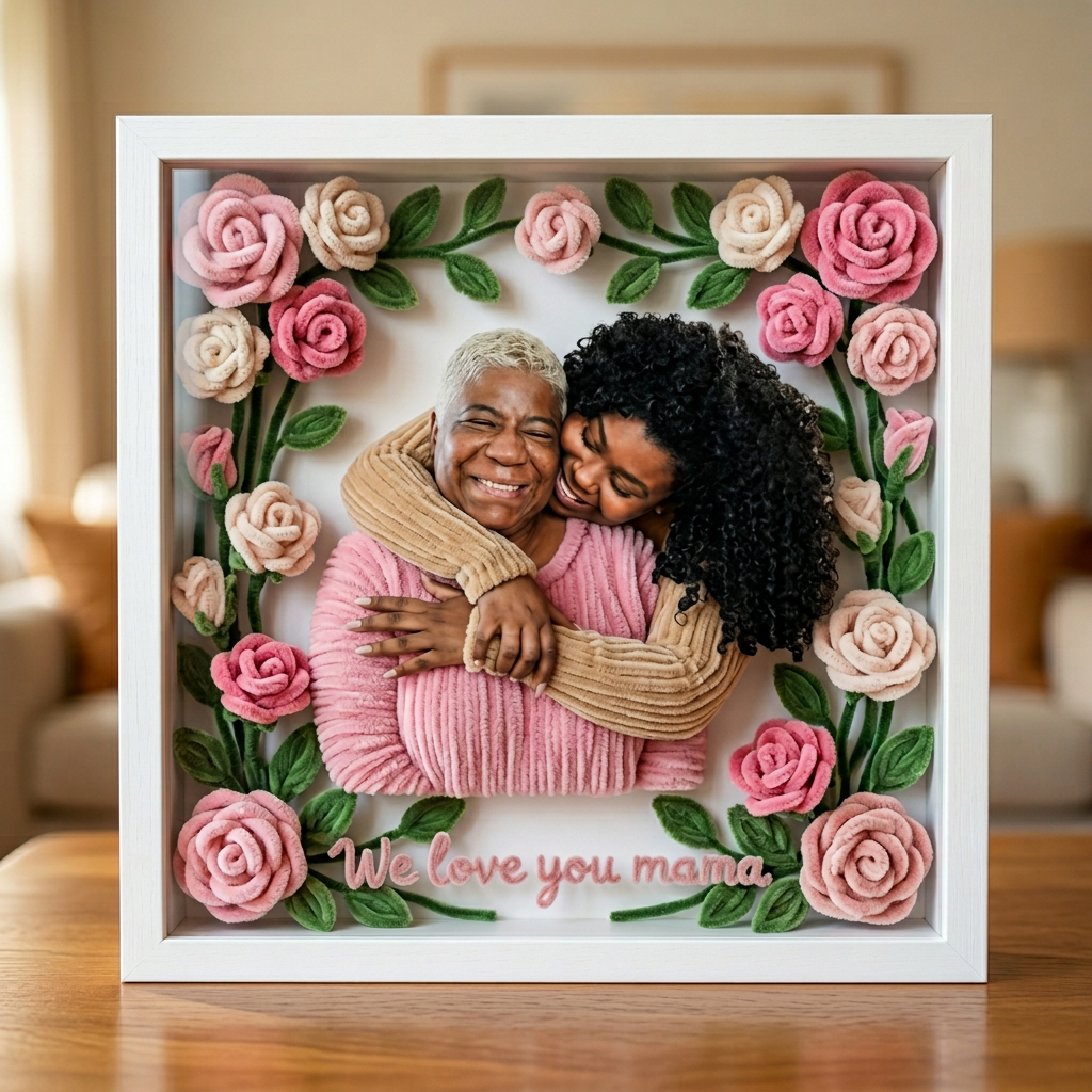 Mother Gift Idea - Personalized Mother Custom Shaped Acrylic Plaque