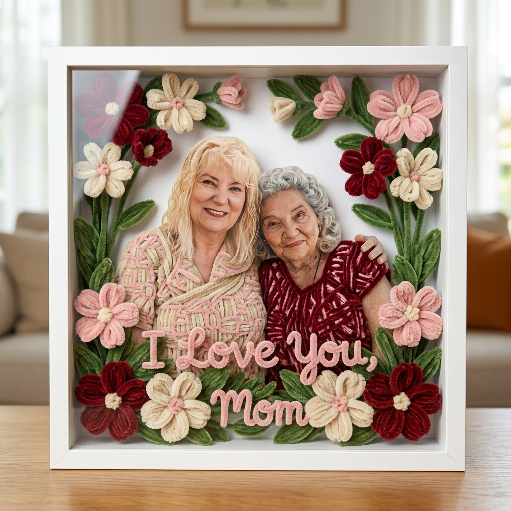 Mother Gift Idea - Personalized Mother Custom Shaped Acrylic Plaque