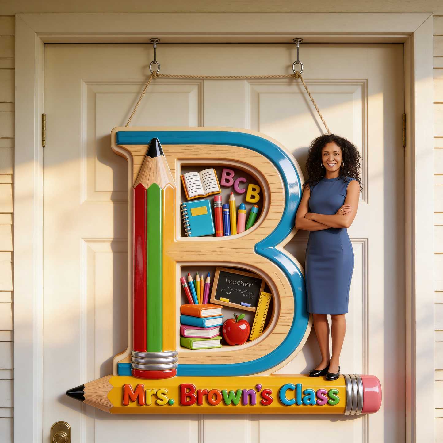 Teacher Gift Idea - Personalized Teacher Acrylic Sign