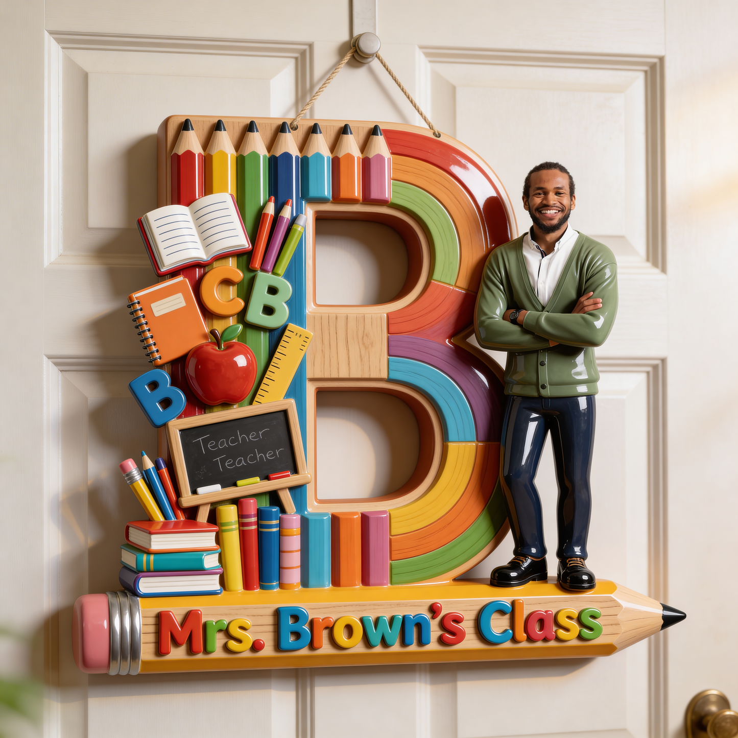 Teacher Gift Idea - Personalized Teacher Acrylic Sign