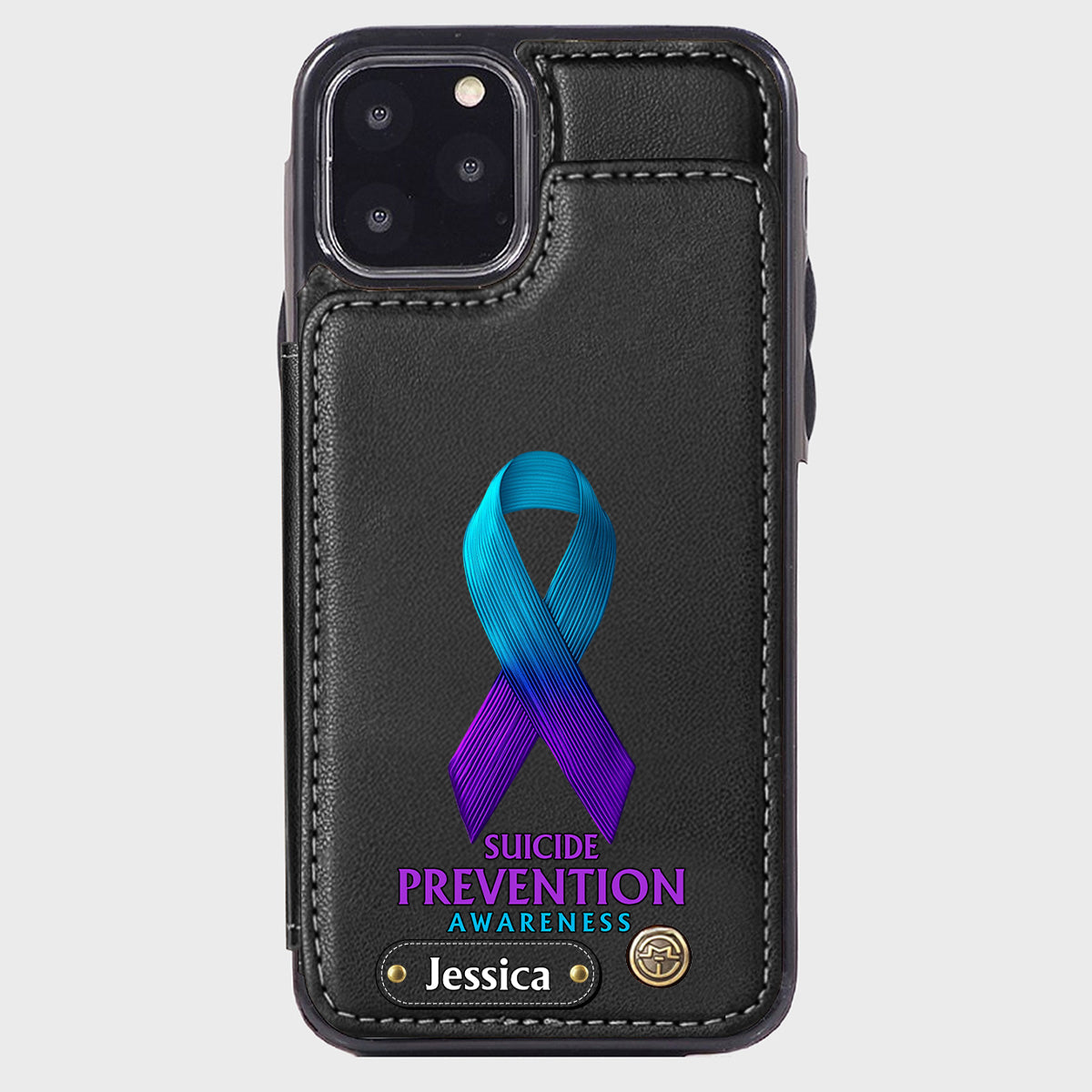 You Matter - Personalized Suicide Prevention Wallet Phone Case