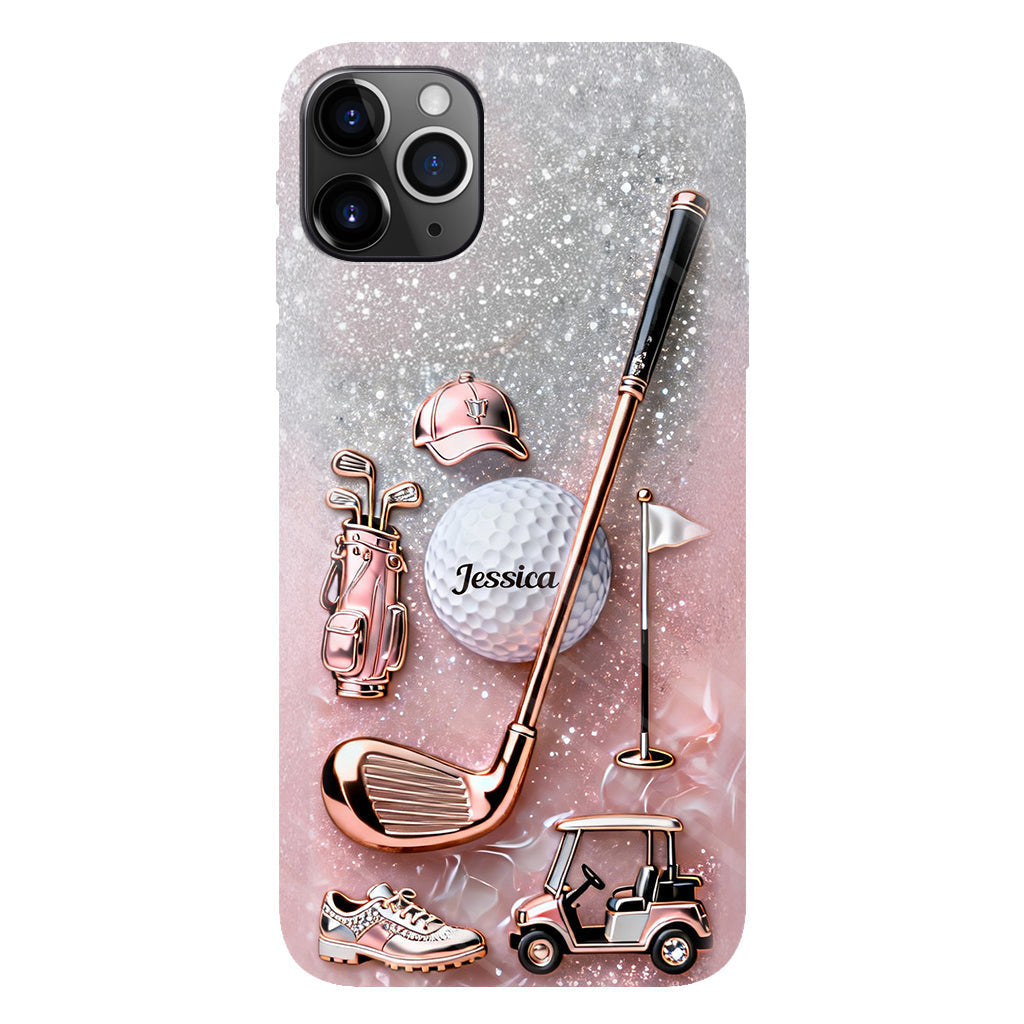 Love Golf - Personalized Golf Full Print Phone Case