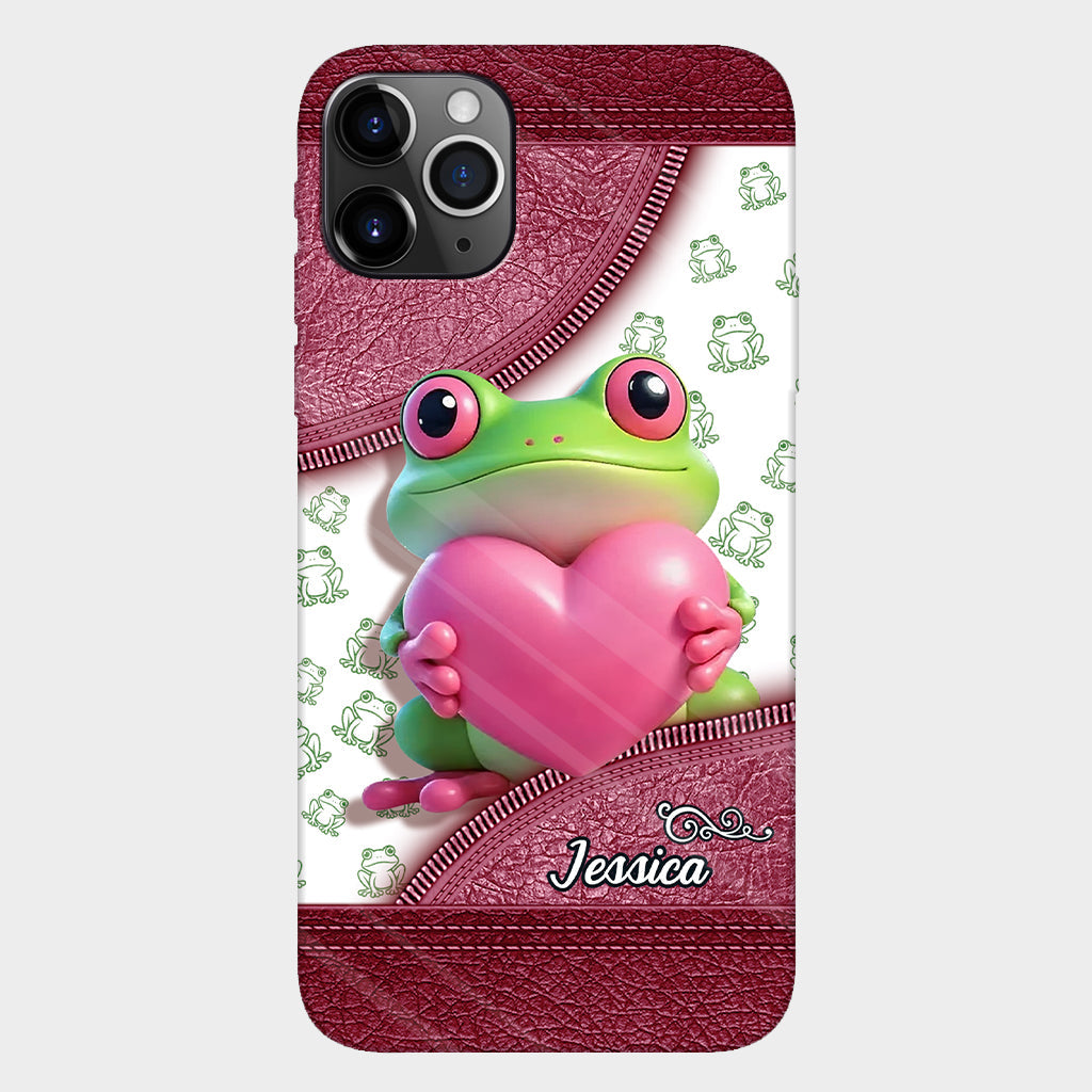 Love Frog - Personalized Frog Full Print Phone Case