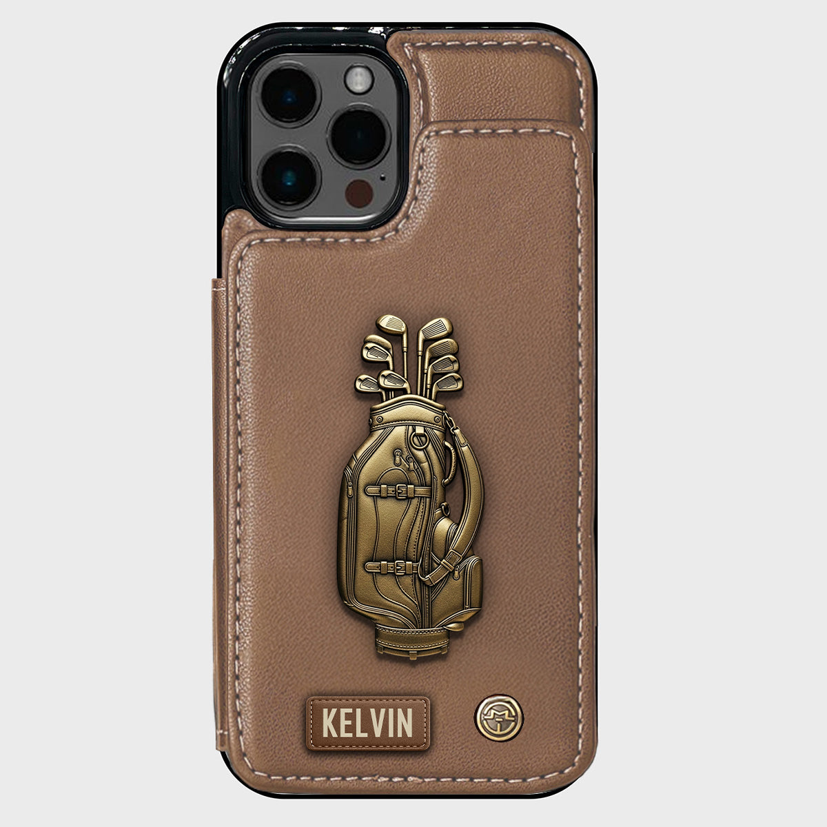 Love Golf - Personalized Golf Wallet Phone Case