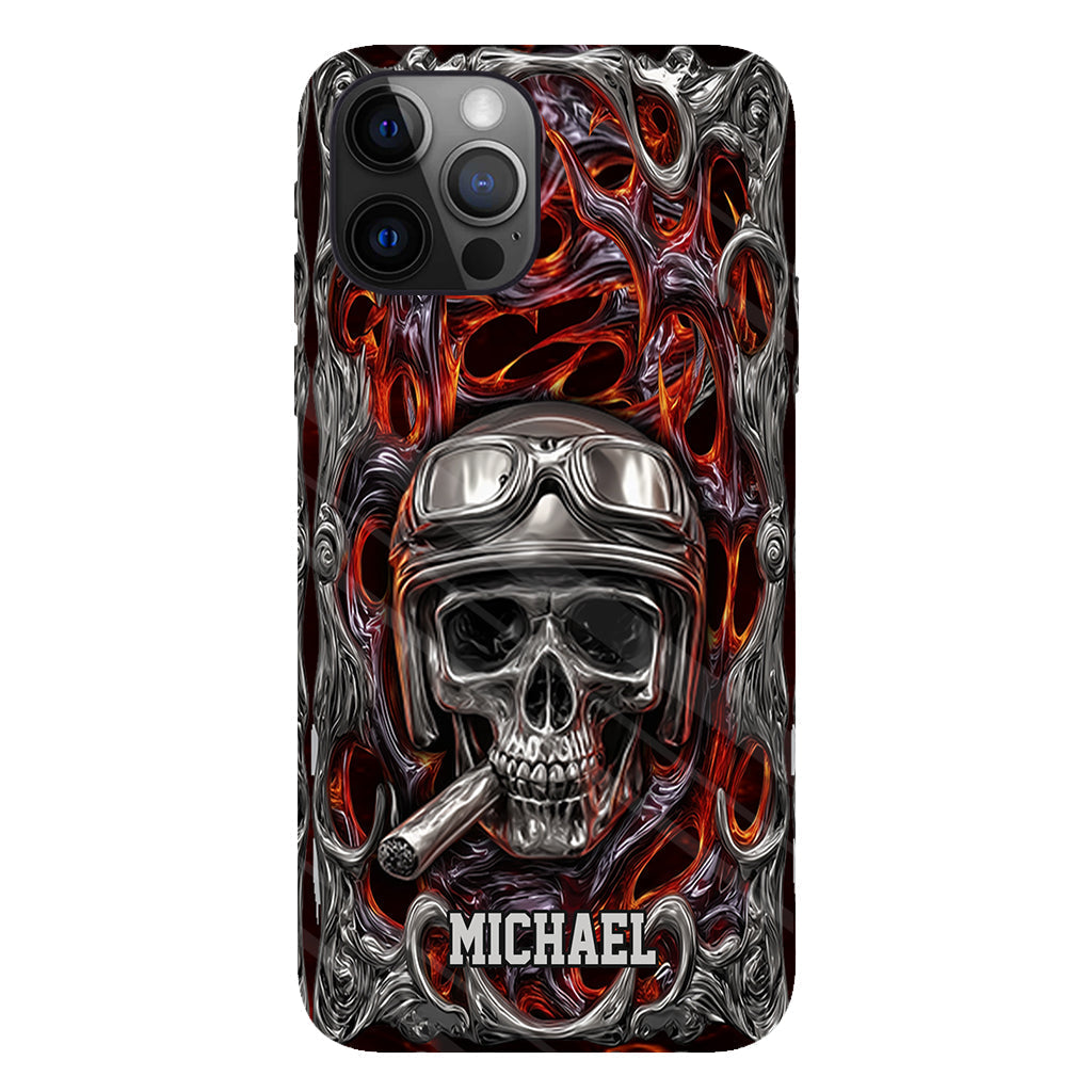 Ride Or Die - Personalized Biker Full Print Phone Case