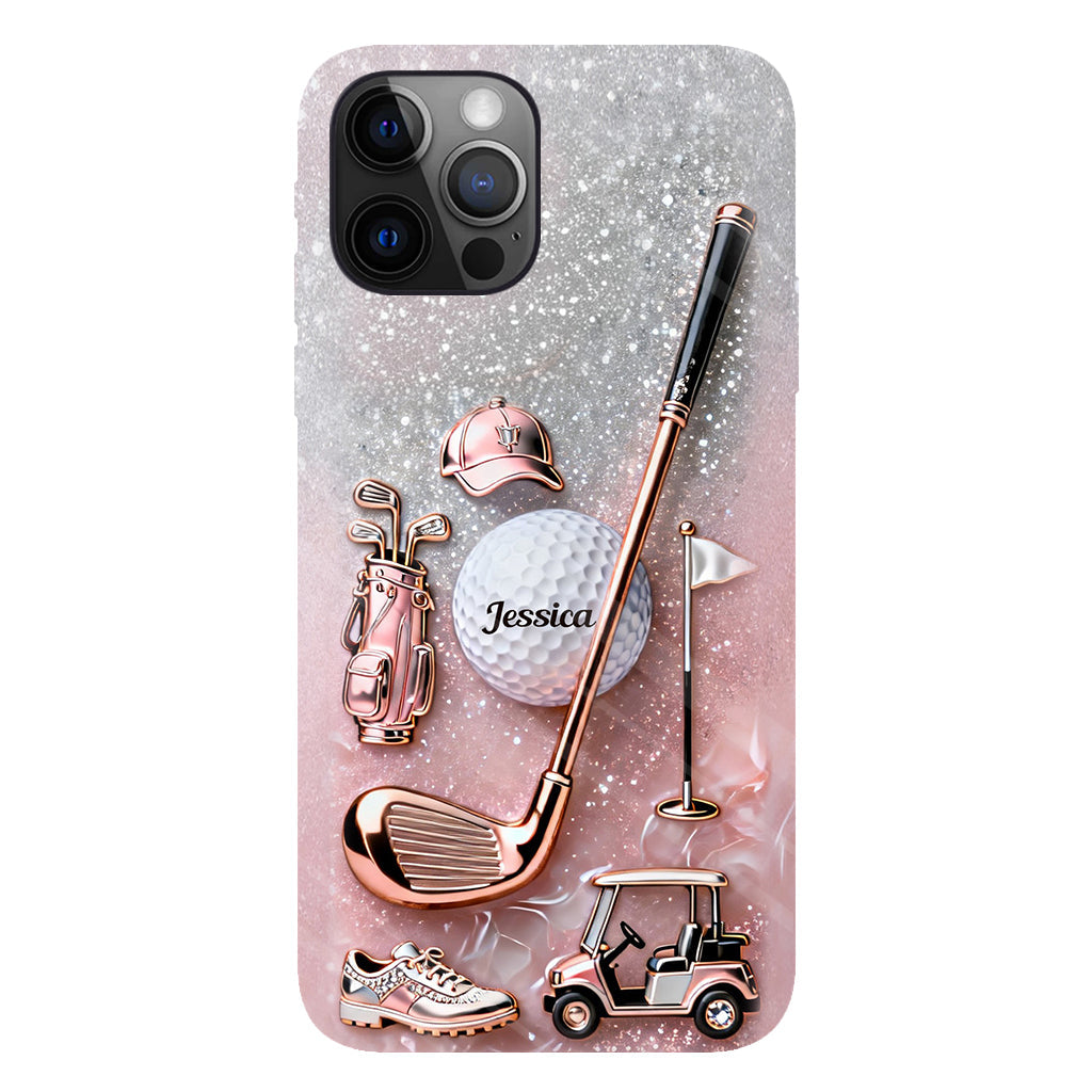 Love Golf - Personalized Golf Full Print Phone Case