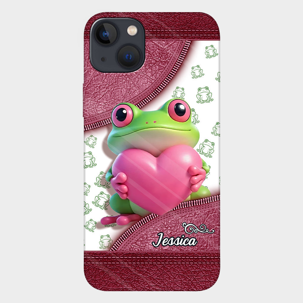 Love Frog - Personalized Frog Full Print Phone Case
