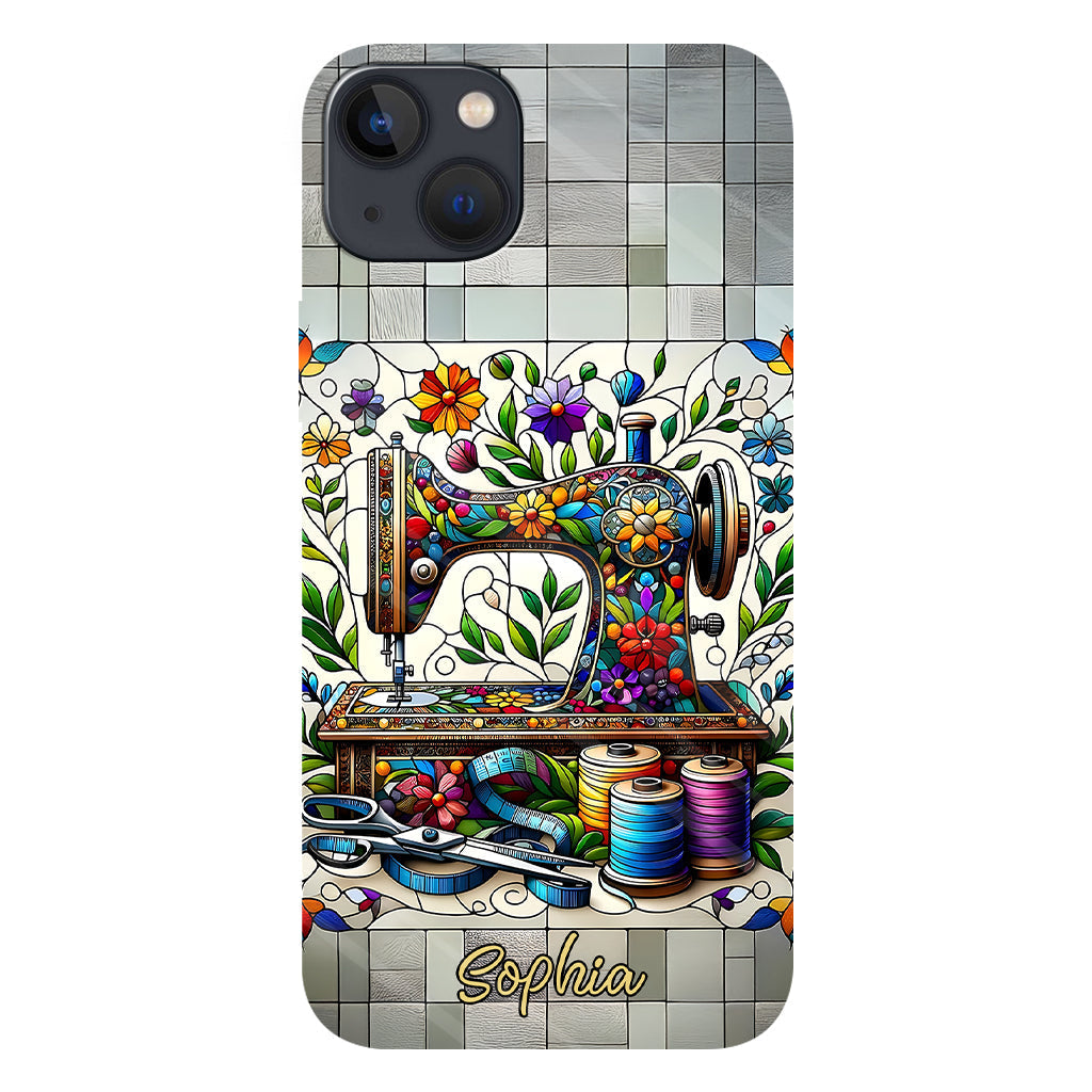 Love Sewing - Personalized Sewing Full Print Phone Case