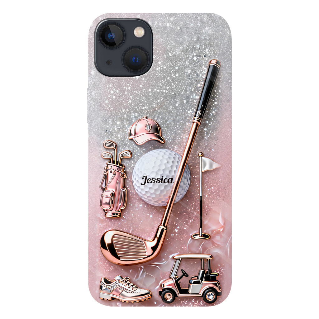 Love Golf - Personalized Golf Full Print Phone Case