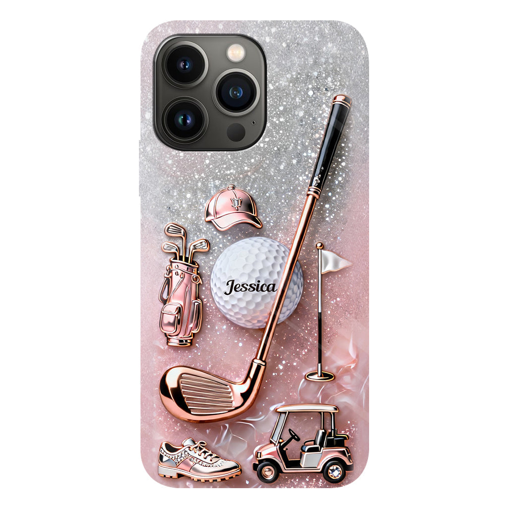 Love Golf - Personalized Golf Full Print Phone Case