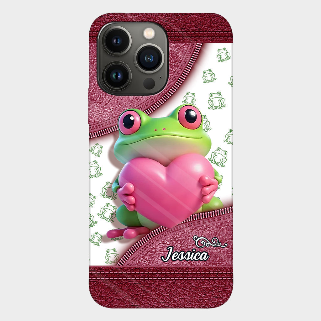 Love Frog - Personalized Frog Full Print Phone Case
